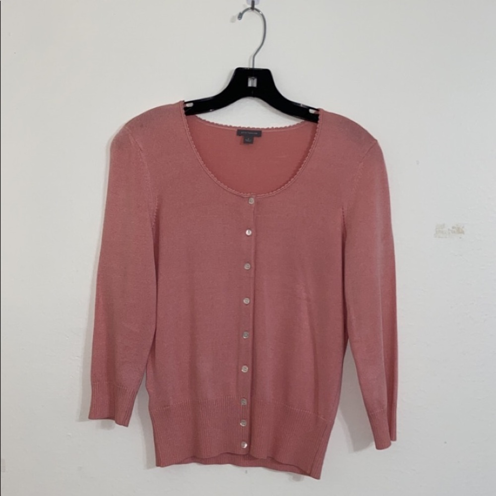Ann Taylor Button Up Sweater